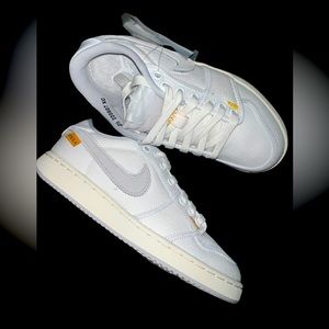 UNION X JORDAN 1 LOW AJKO SP WHITE/NEUTRAL GREY CANVAS